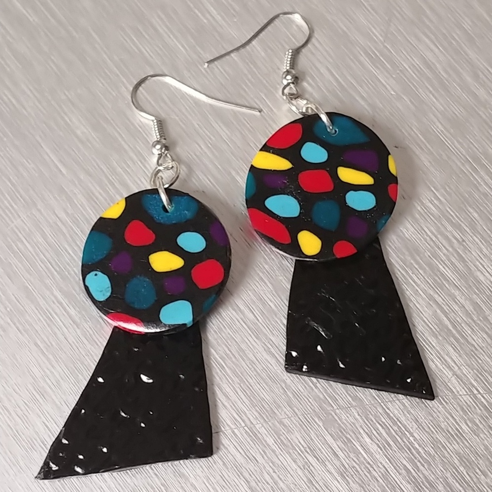 Handmade statement earrings